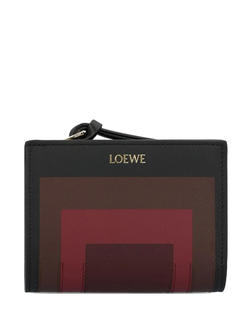 LOEWE Panelled Leather Wallet | Black | FARFETCH UK | Farfetch Global
