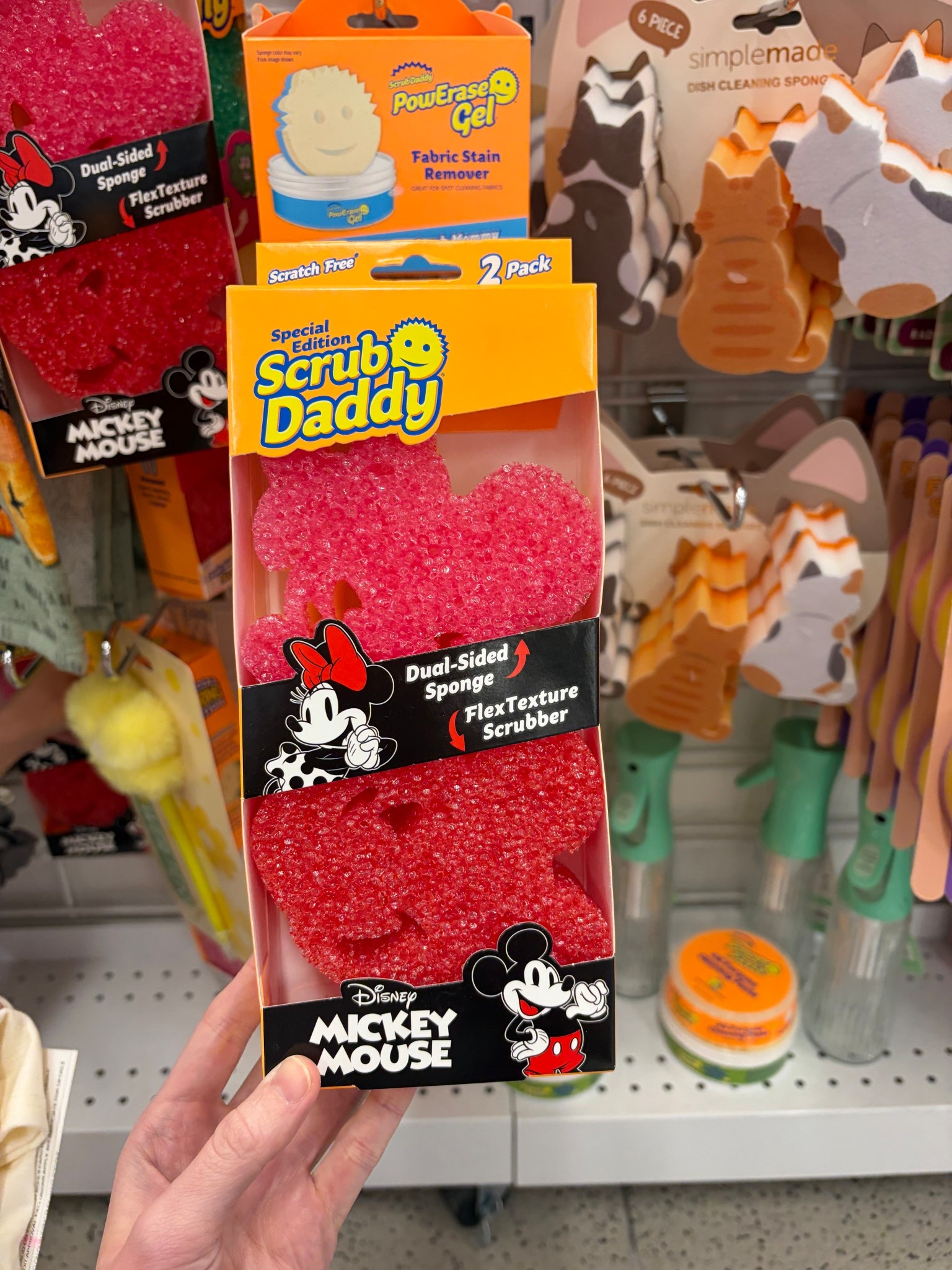 I spotted the Mickey and Minnie Scrub Daddy sponges at Kohls! 

#LTKHome