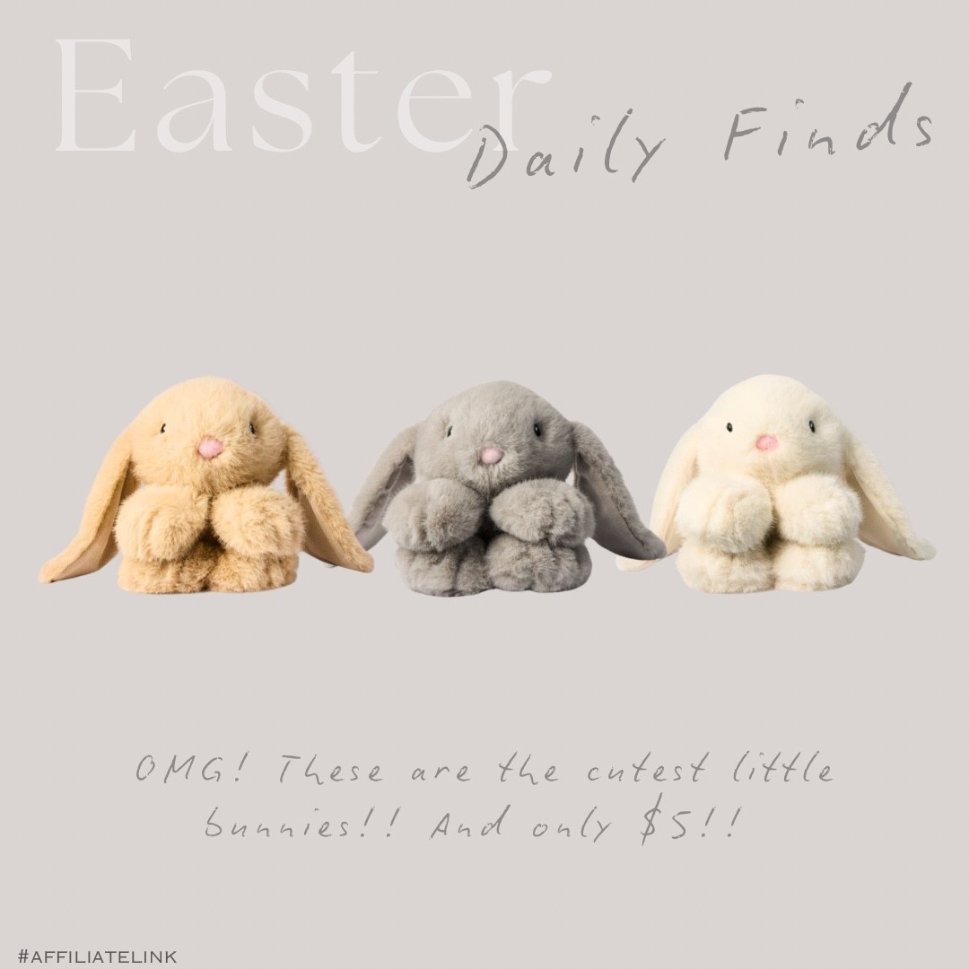 Thes cutest $5 bunnies! 🐰



#easterbunny #easterbasket #kidstoys #easterbasketideas #eastersunday #target

#LTKBaby #LTKKids #LTKSeasonal