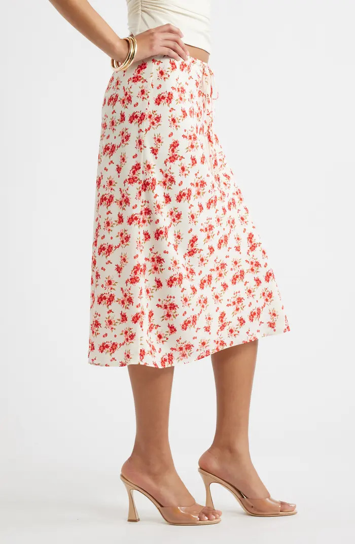 (1)1Print Midi SkirtOpen Edit | Nordstrom