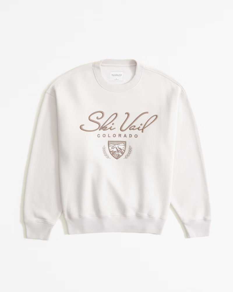 Ski Destination Vintage Sunday Crew | Abercrombie & Fitch (US)