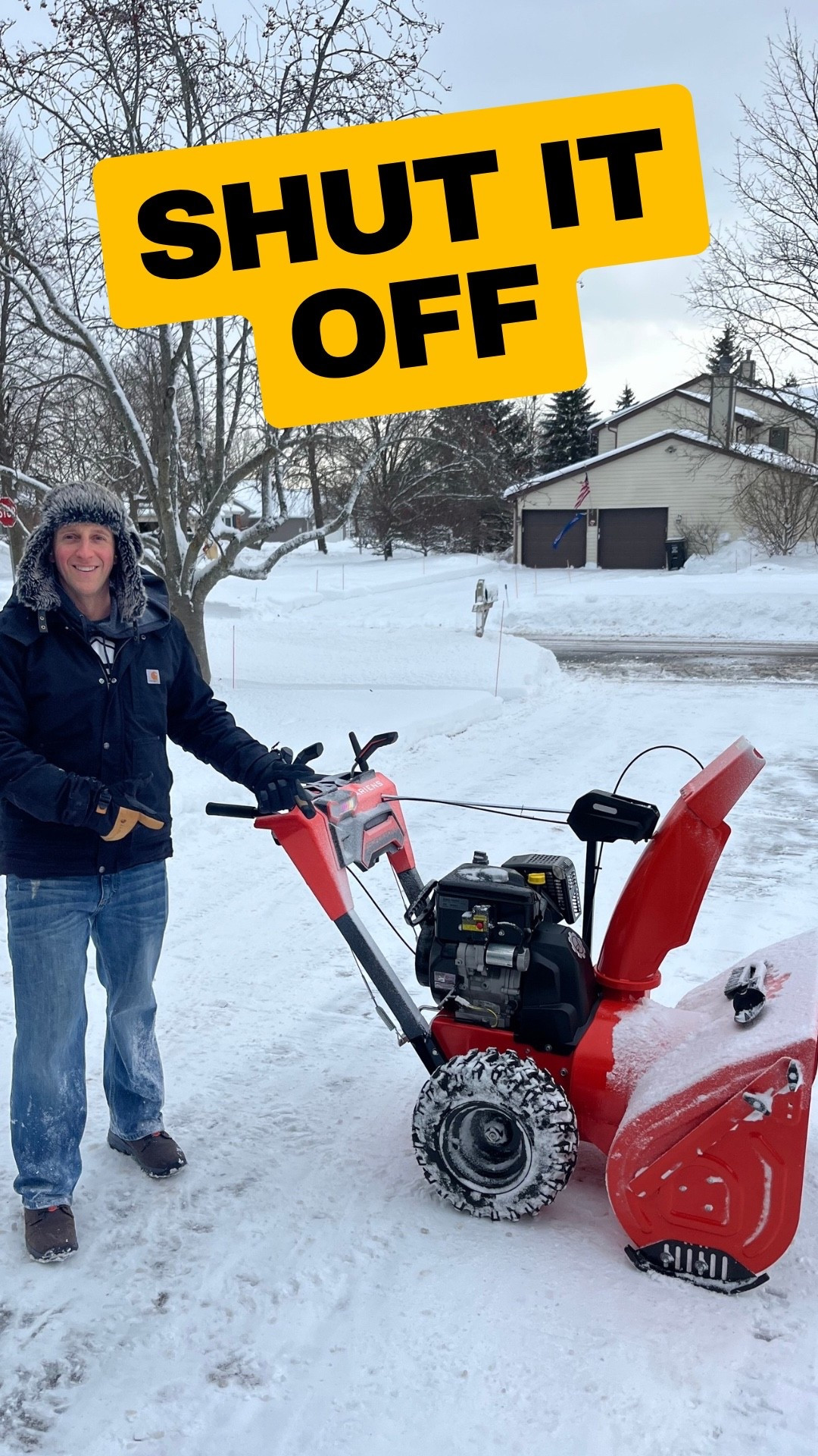 HERE IS WHAT I DO WITH MY SNOWBLOWER WHEN I AM
DONE USING IT 

#LTKHome #LTKActive #LTKSeasonal