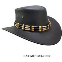 Native American bone hat band, Western Cowboy hat band | Etsy (UK)