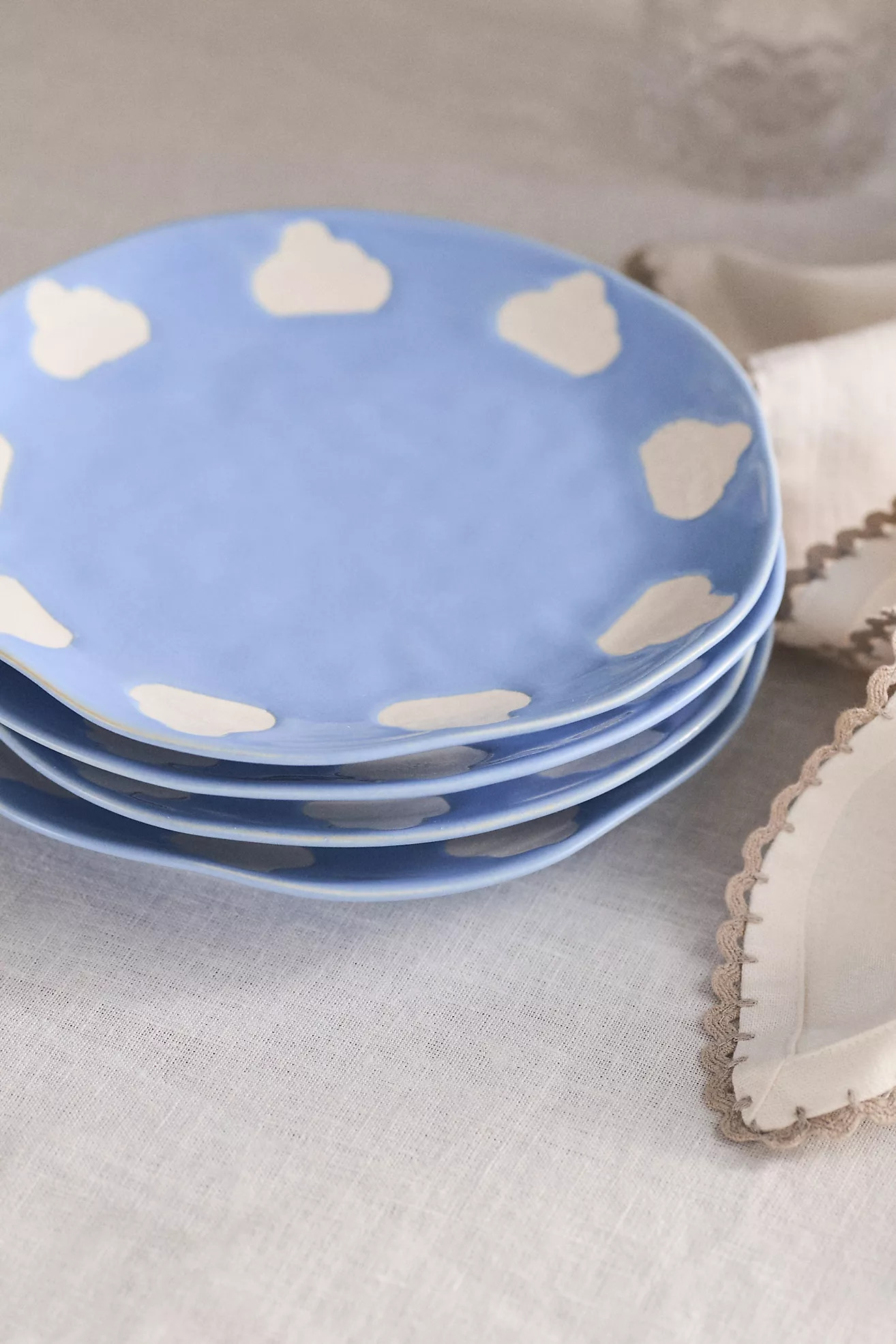 Vida Icon Stoneware Dessert Plate | Anthropologie (US)