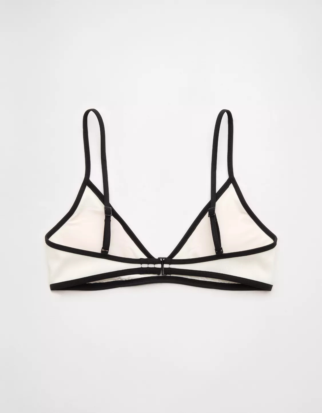 Aerie Skinny Strap Voop Ribbed Bikini Top | Aerie