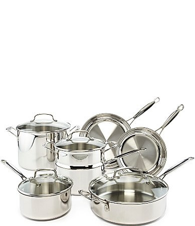 Cuisinart Chef's Classic Stainless Steel 11-Piece Cookware Set - All | Dillard's
