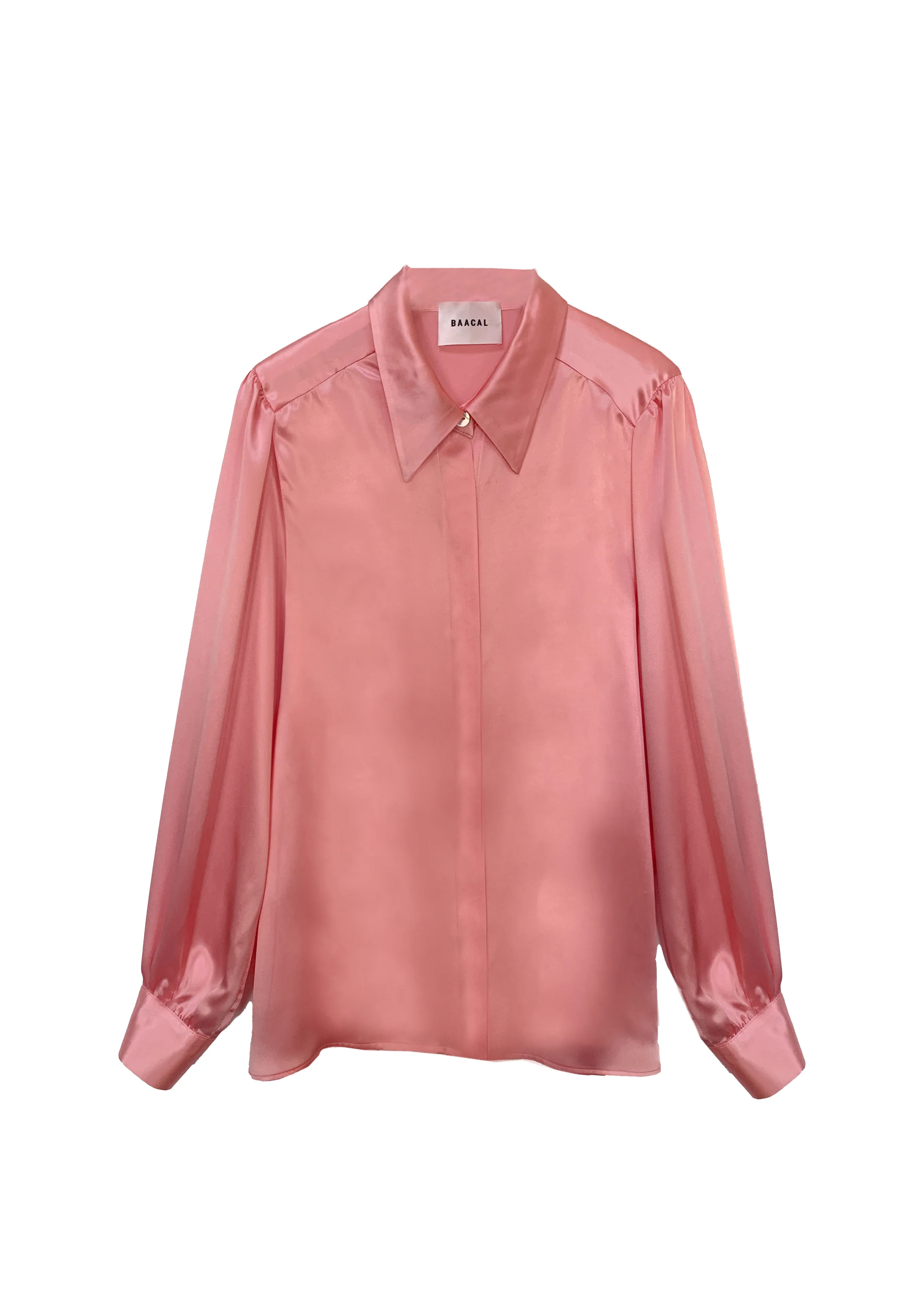 Sigourney Blouse - Peach Silk | BAACAL Limited, LLC