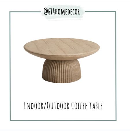 In love with this indoor/outdoor stone coffee table 😍

#LTKStyleTip #LTKHome #LTKSaleAlert
