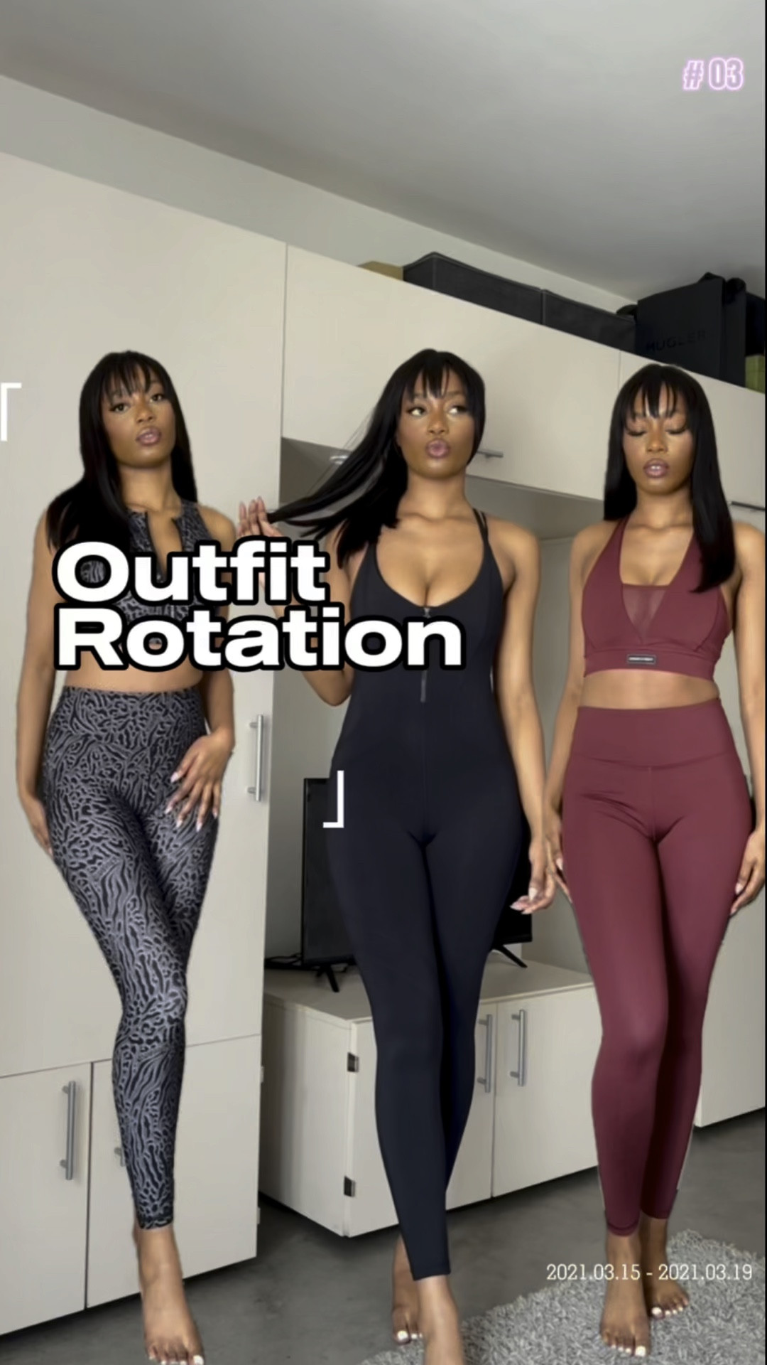 Gym outfit inspo jumpsuit combinaison ensemble leggings imprimé push up leggings savagexfenty #ltkfitness #ltkactivewear #ltk

#LTKbeauty #LTKeurope #LTKVideo