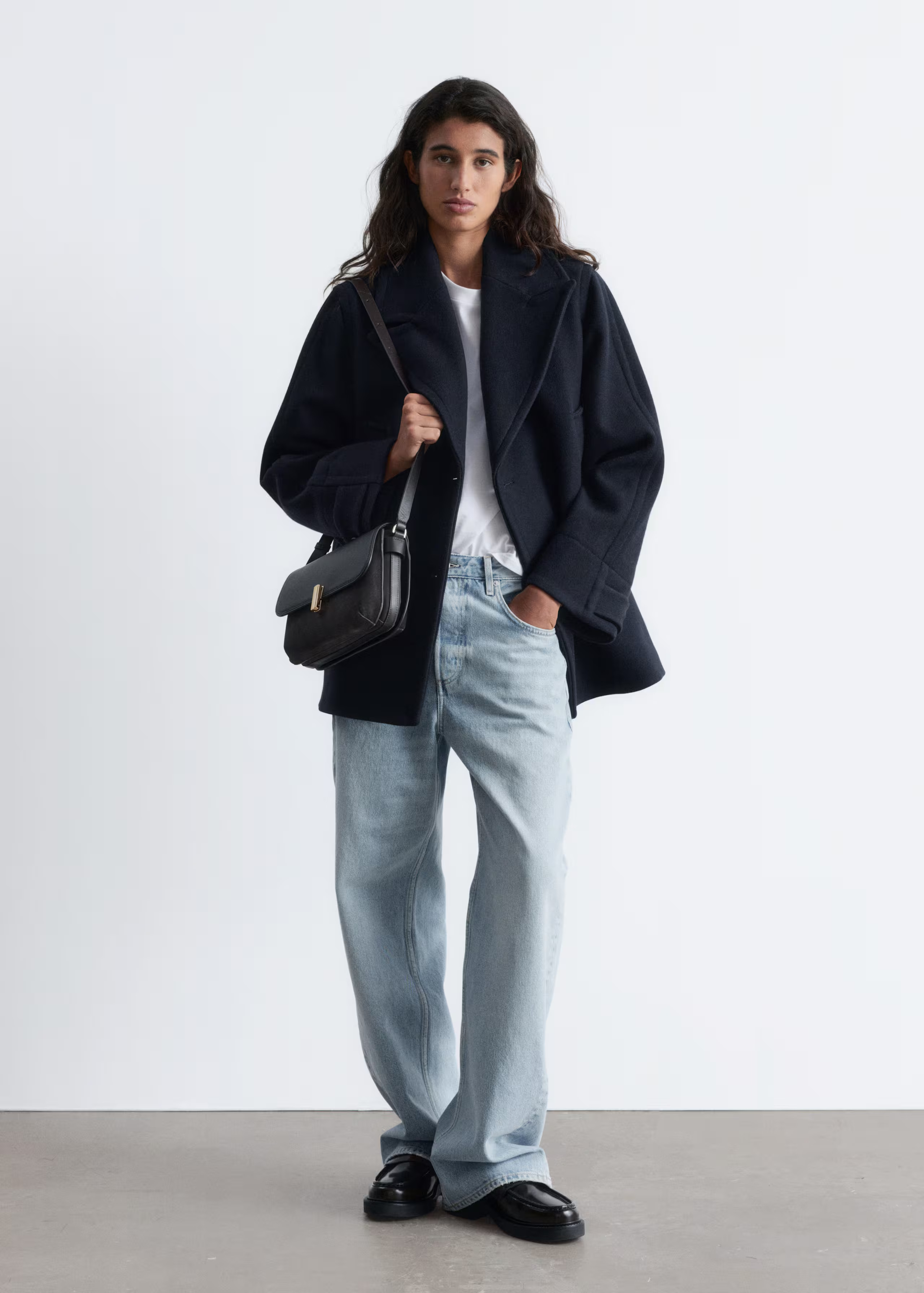 Tailored Wool Pea Coat | & Other Stories UK