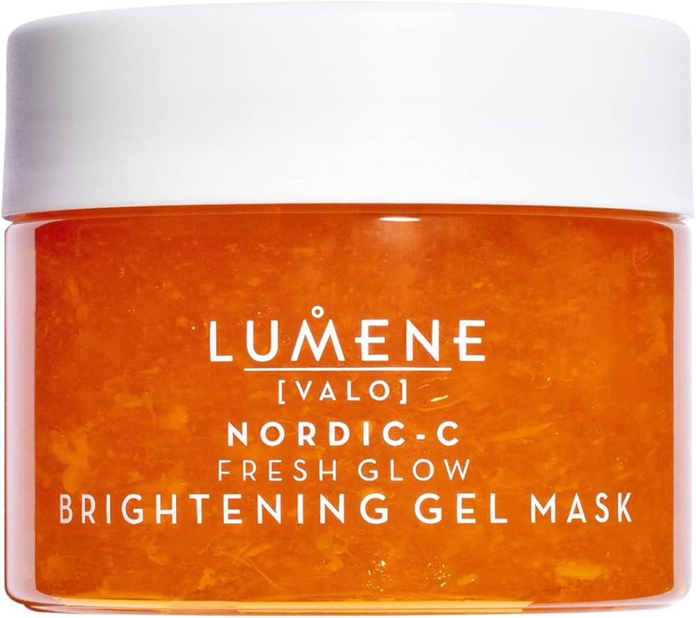 Lumene Nordic C Fresh Glow Brightening Gel Mask - Gentle Vitamin C Face Mask - Arctic Cloudberry ... | Amazon (US)