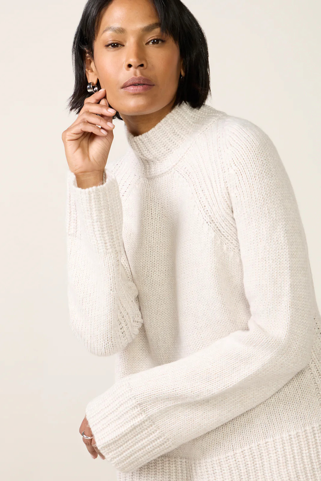 Emerge Funnel Neck Sweater | Evereve
