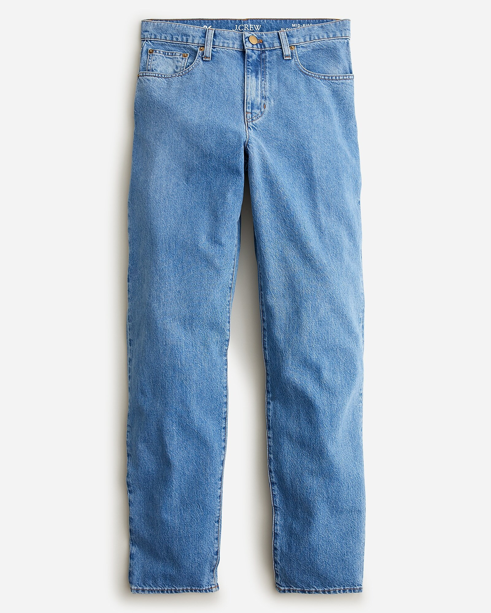Slouchy-straight dad jean in Blue Reef wash | J. Crew US