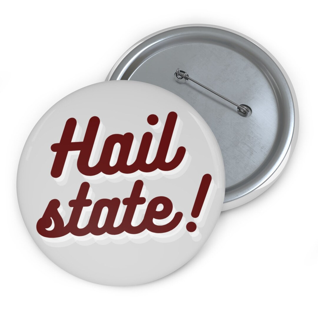 Hail State Gameday Button, Mississippi State, Mississippi State Pin, Gameday Button, Gameday Pin,... | Etsy (US)