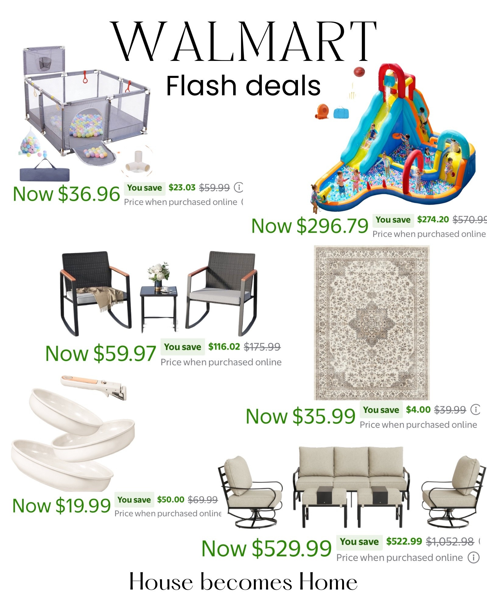 Walmart flash deals!

#LTKSeasonal #LTKSaleAlert #LTKHome