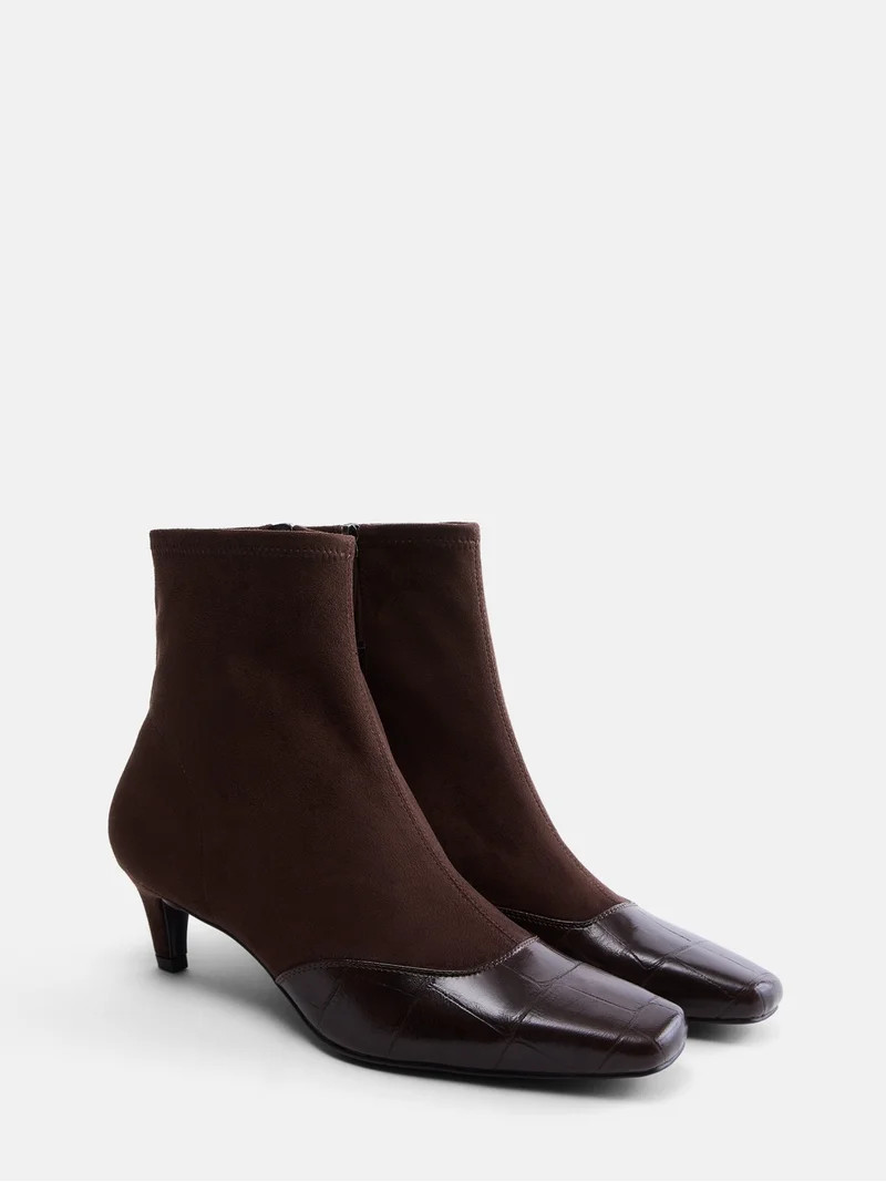Scoop Women's Kitten Heel Booties | Walmart (US)