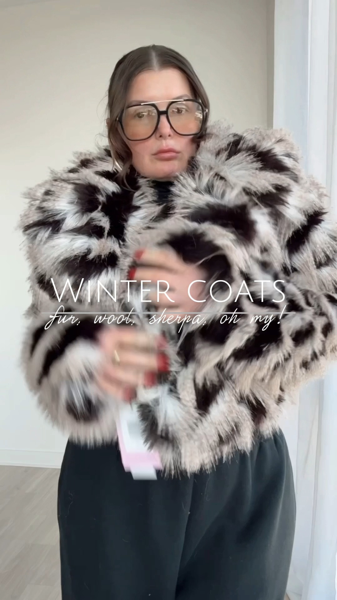 Winter coats in faux fur, wool, Sherpa. We have short, crop & maxi styles. I seriously need to do a coat drive 😭

#LTKGiftGuide #LTKSeasonal #LTKHoliday