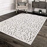My Texas House by Orian Lady Bird Area Rug, 9' x 13', Natural Driftwood | Amazon (US)