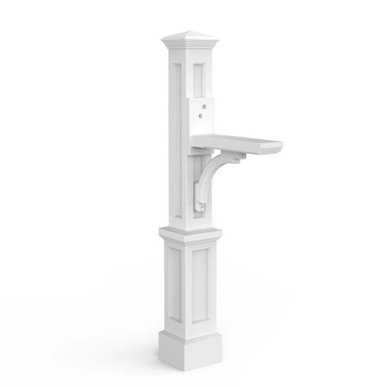 Newport Post-Mount Luxury Mailbox Post Luxury Mailbox