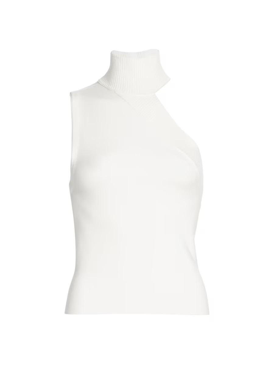 Kiki Multi-Stitch Cutout Tank Top | Saks Fifth Avenue
