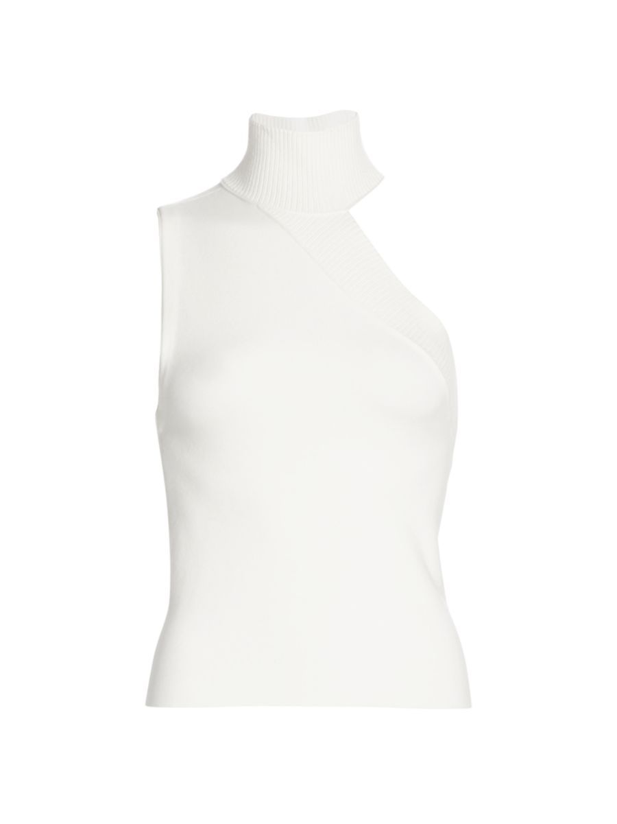 Kiki Multi-Stitch Cutout Tank Top | Saks Fifth Avenue