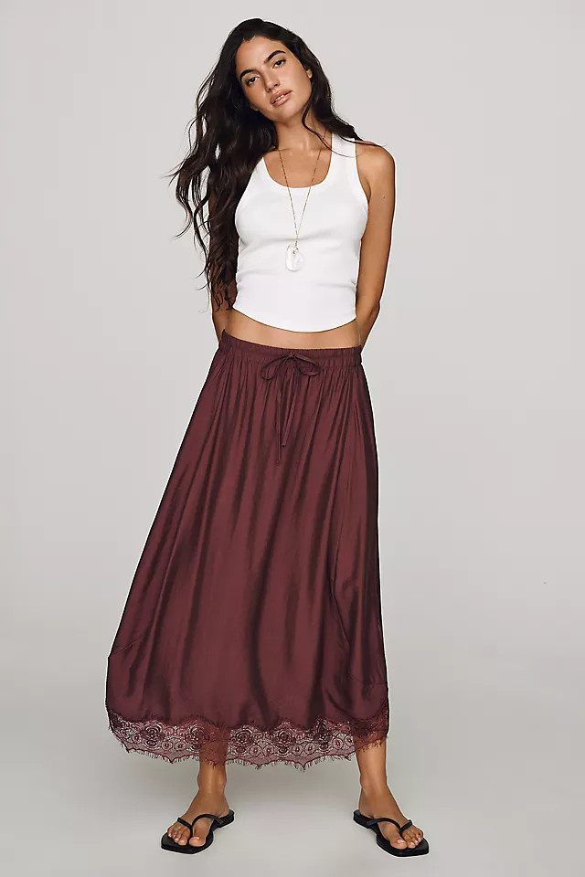 Reverie Midi Skirt | Anthropologie (US)