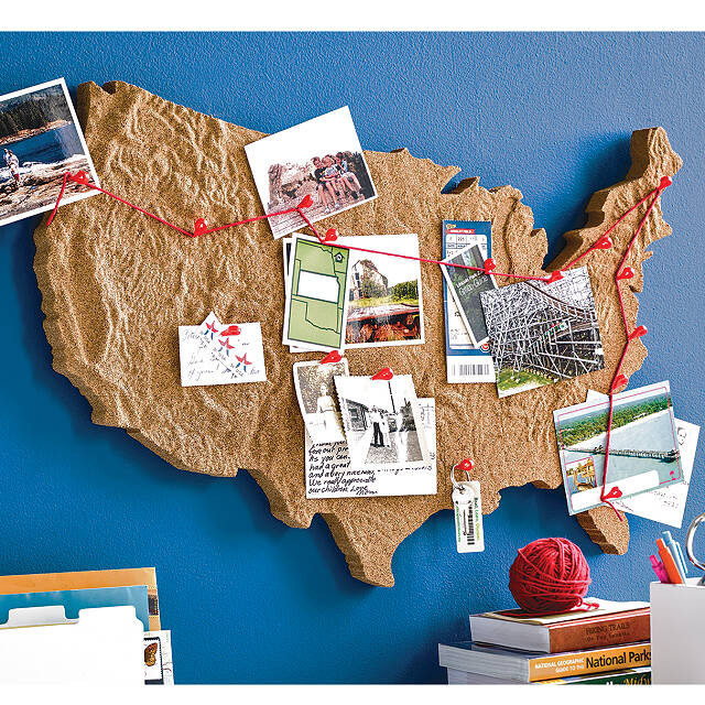 Cross Country Keepsake Board | Uncommon Goods