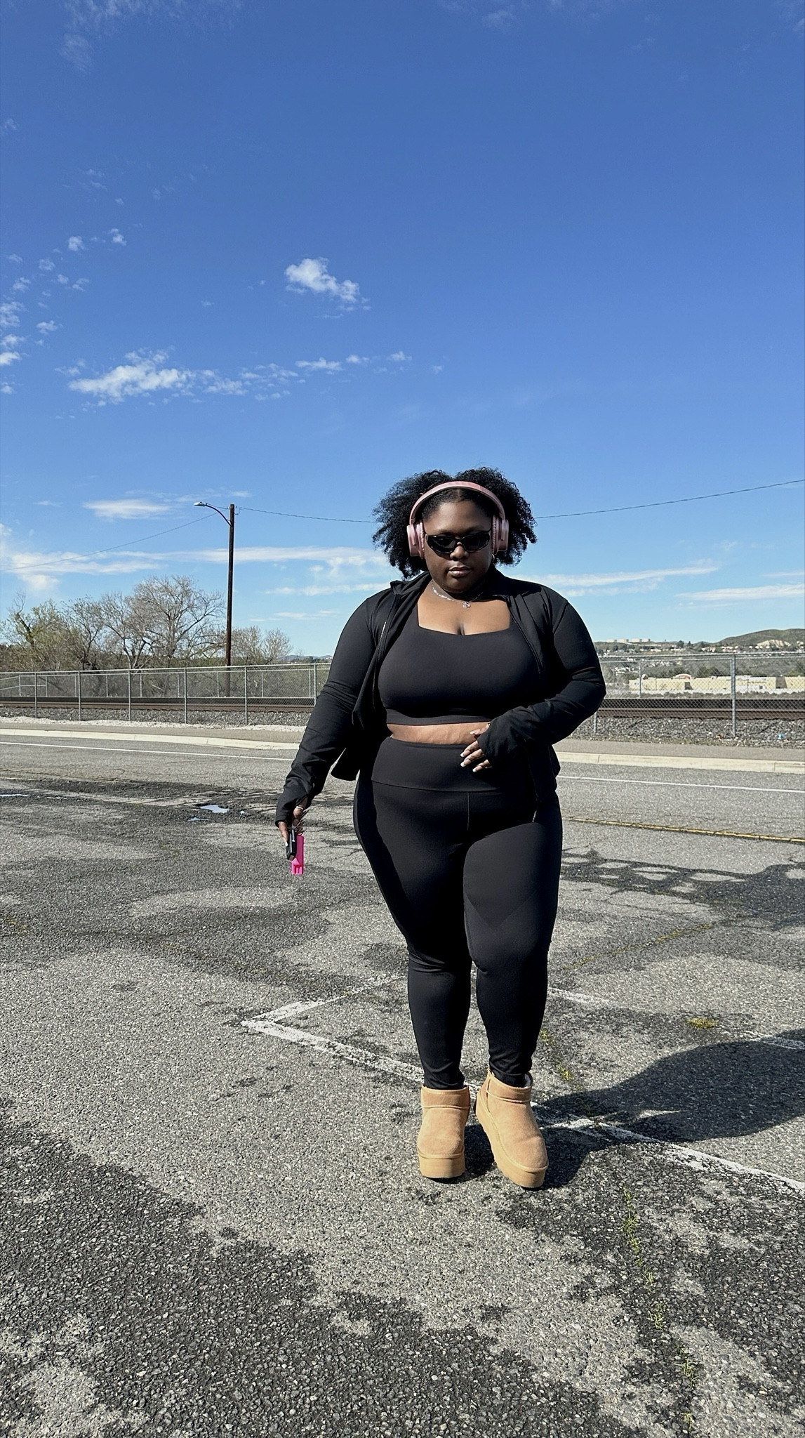 Just a girl & her headphones 🎧 against the world 🌎 Did a hot girl walk in a cute at leisure set from Yitty but I added some cute options for you babes💕

#LTKplussize #LTKfindsunder100