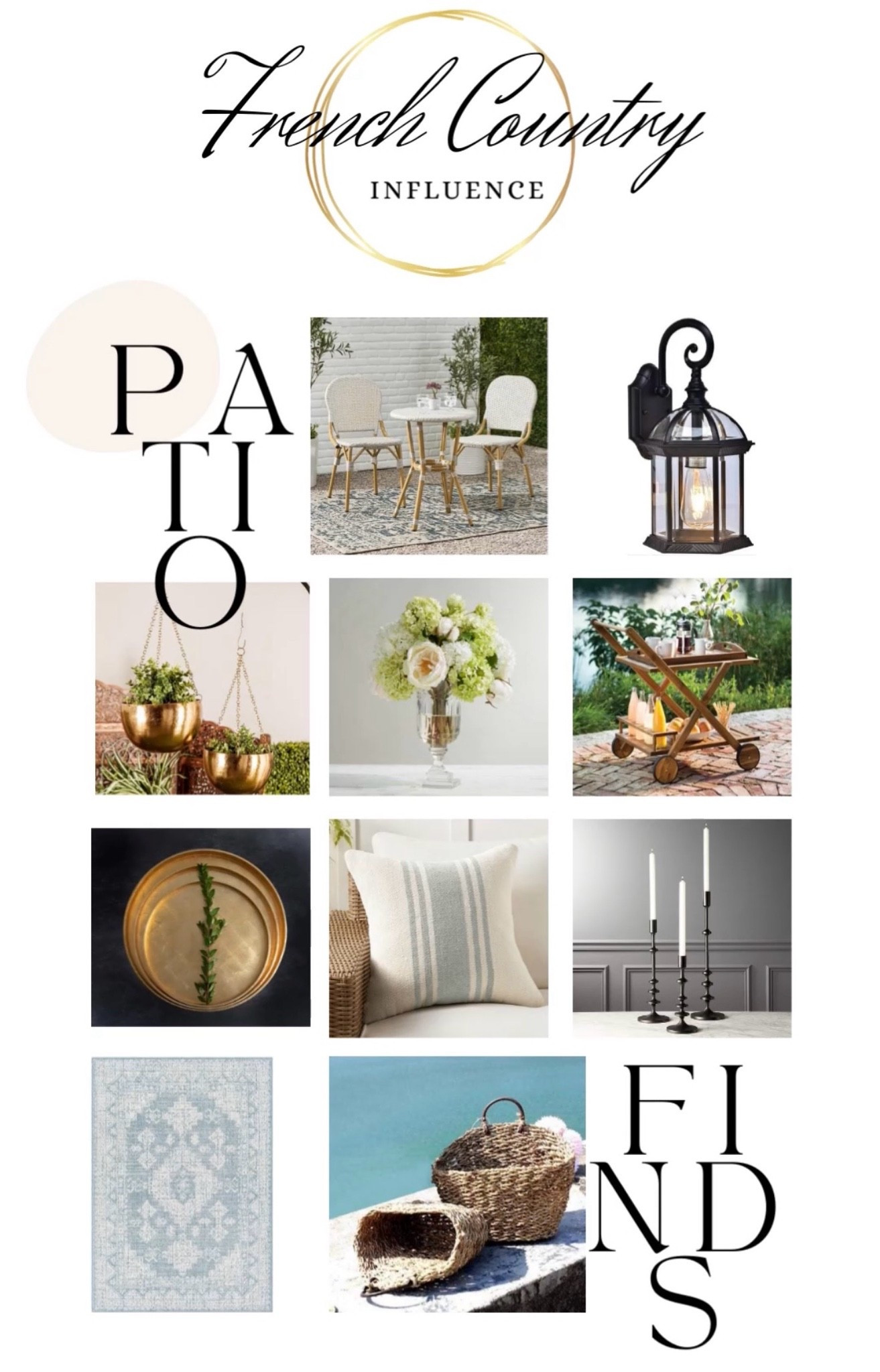 Create a charming French
Country inspired seating space in your own backyard with high quality bistro set!
#summer #furniture #patiofurniture #patio #patiodecor #backyard #homedecor #interiordesign
#LTKhome #LTKMothersDay
#LTKSeasonal
#LTKSaleAlert #LTselfcare

#LTKHome #LTKSaleAlert #LTKselfcare