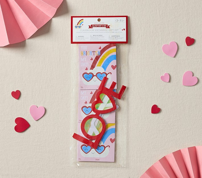 Classroom Valentine Card You Brighten My Day, Set of 8 | Pottery Barn Kids