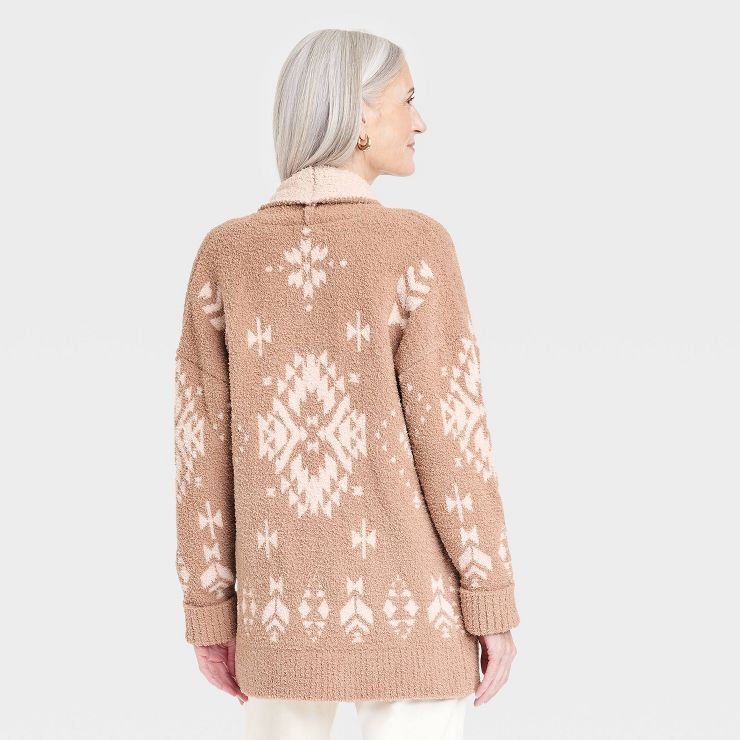 Women&#39;s Open-Front Cardigan - Knox Rose&#8482; Tan XS | Target