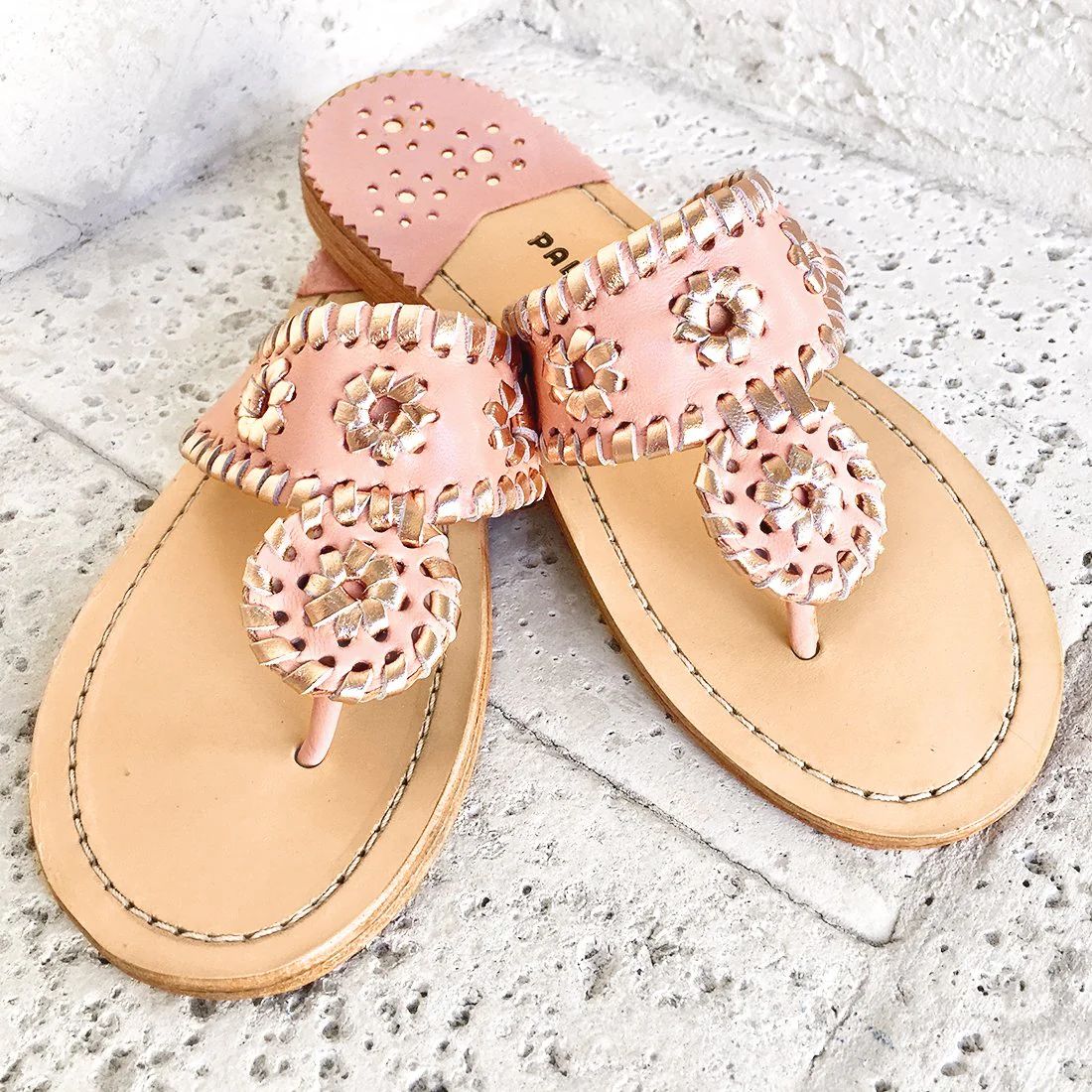 PB Blush / Rose Gold | Palm Beach Sandals