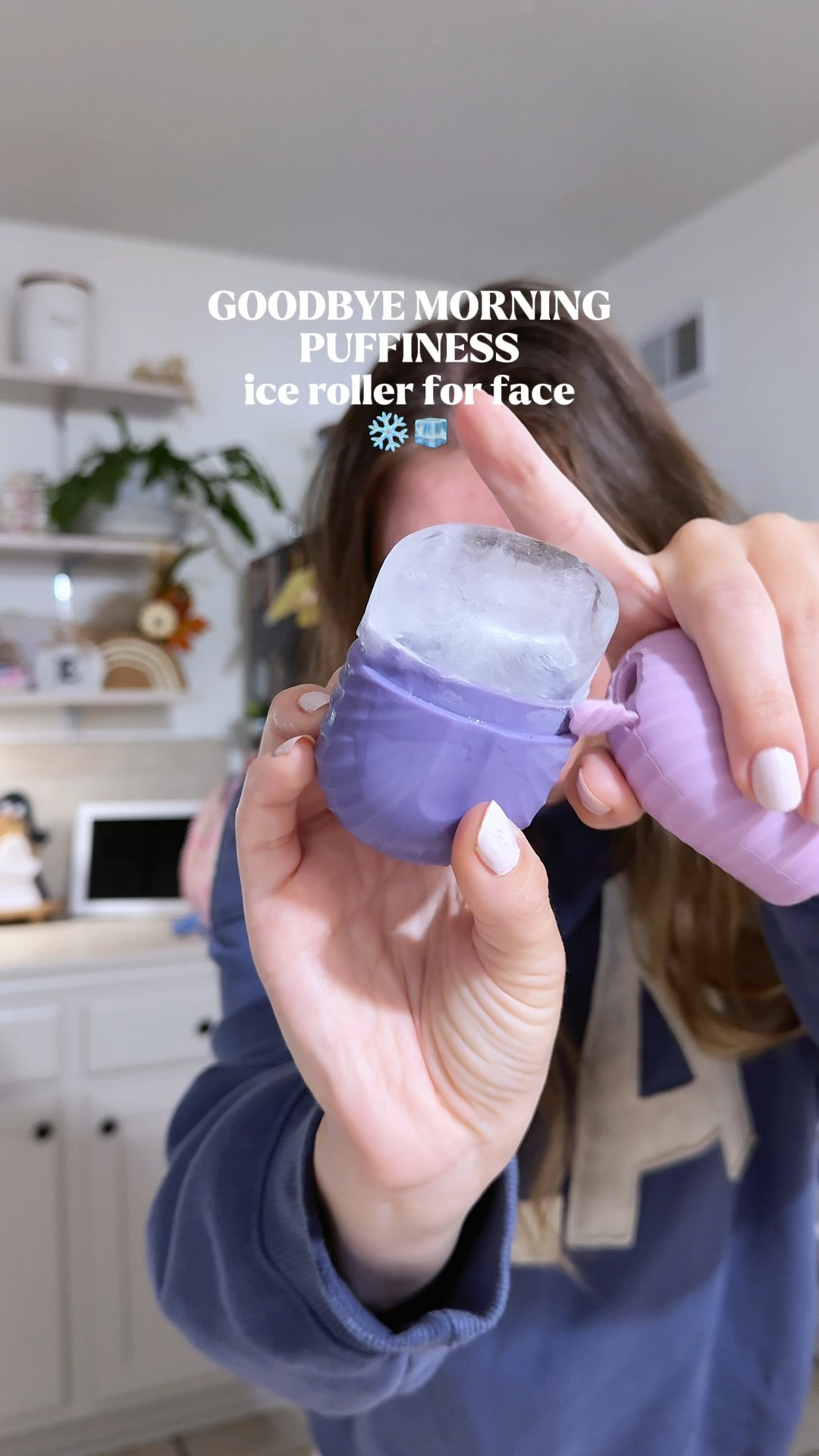 one of the best ways to get rid of that pesky morning face puffiness and SO CHEAP. I use this ice roller on my face every single morning to help me wake up, depuff my face, and prep for skincare/ makeup ❄️🧊

Skincare favorites, beauty finds, Amazon finds, ice roller, trendy skincare, morning 

#LTKSaleAlert #LTKBeauty #LTKFallSale