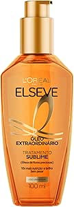 L'Oréal Paris Elseve Óleo Extraordinário Finalizador Capilar, Nutrição Profunda com 6 Óleos... | Amazon (BR)