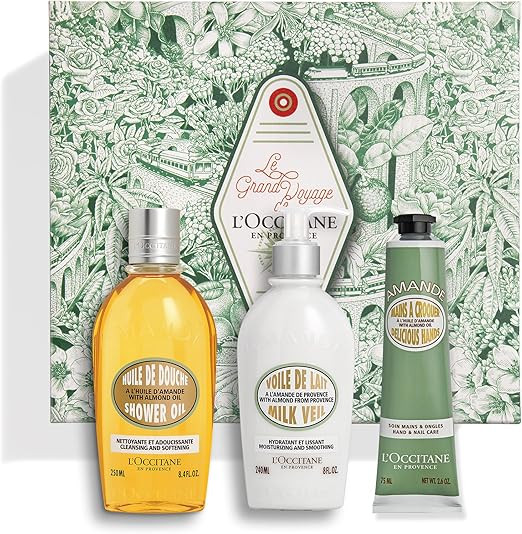 L'OCCITANE Smooth & Firm Almond Collection | Sweet Scented & Massaging | Vegan & 96% Readily Biod... | Amazon (UK)