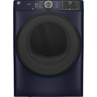 GE 7.8 cu. ft. Stackable Electric Dryer in Sapphire Blue with Sanitize Cycle, ENERGY STAR GFD55ES... | The Home Depot