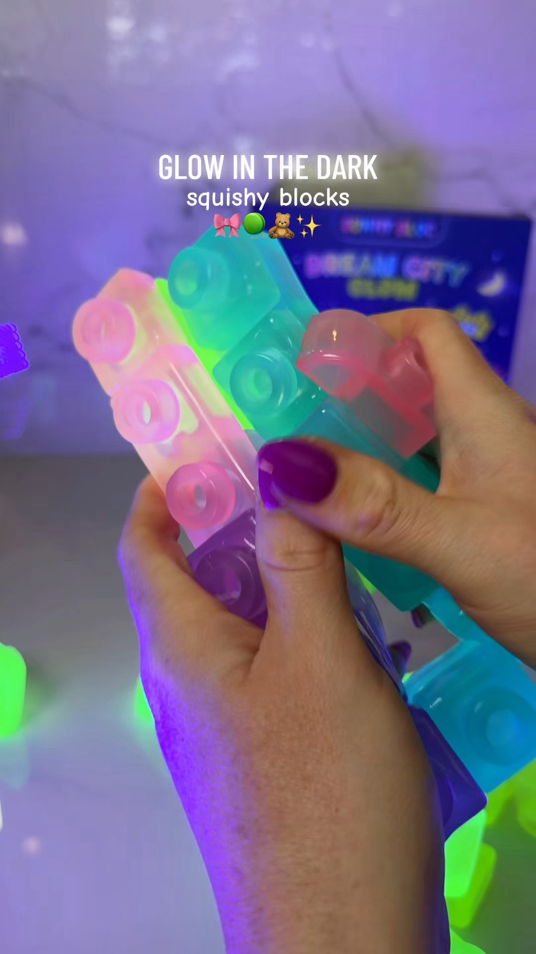 My kids love glow in the dark squishy blocks! #toys #giftsforkids #kidstoys

#LTKmomlife #LTKKids #LTKSaleAlert