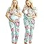 DOUBLE THE SPRINKLES Maternity Nursing Pajama Set | Breastfeeding Sleepwear for Moms Short Sleeve... | Amazon (US)