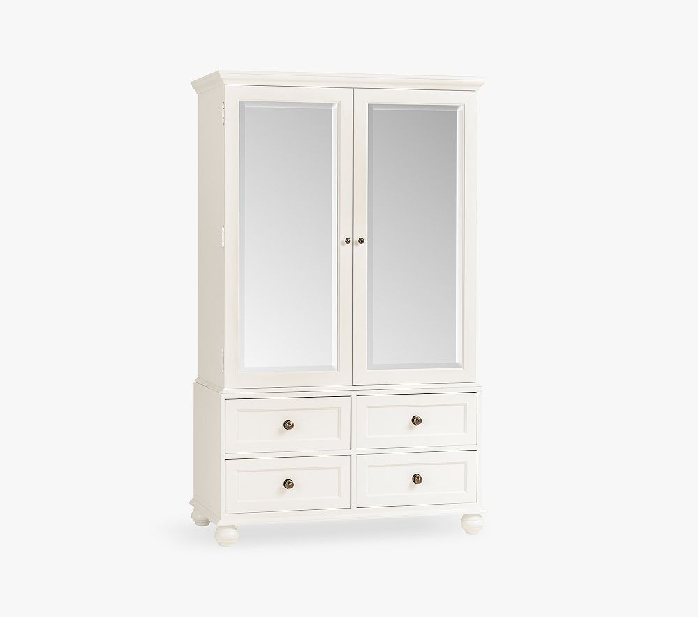 Chris Loves Julia Wardrobe (42w x 21d") | Pottery Barn Kids