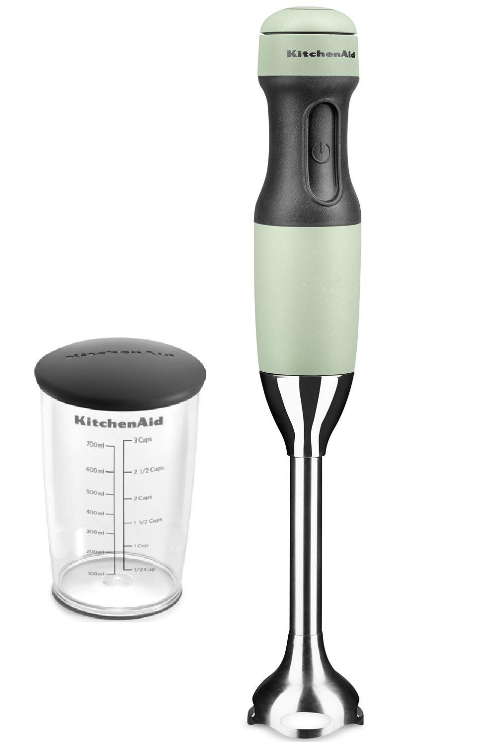 KitchenAid KHB1231API Hand Blender 2-Speed, Matte Pistachio Green | Amazon (US)