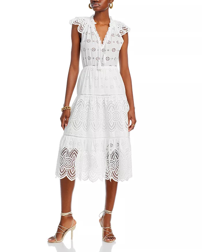 Eyelet Midi Dress - 100% Exclusive | Bloomingdale's (US)