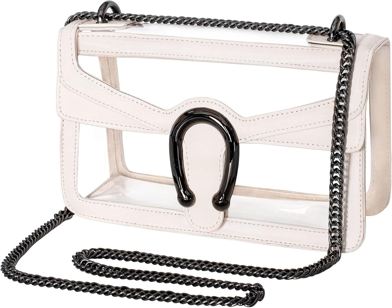 Joryin Clear Bag for Women Clear Bags Stadium Approved Shoulder Bag Crossbody Bag Small Clear Pur... | Amazon (US)