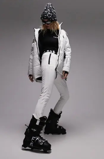 Belted Slim Fit Ski Pants | Nordstrom