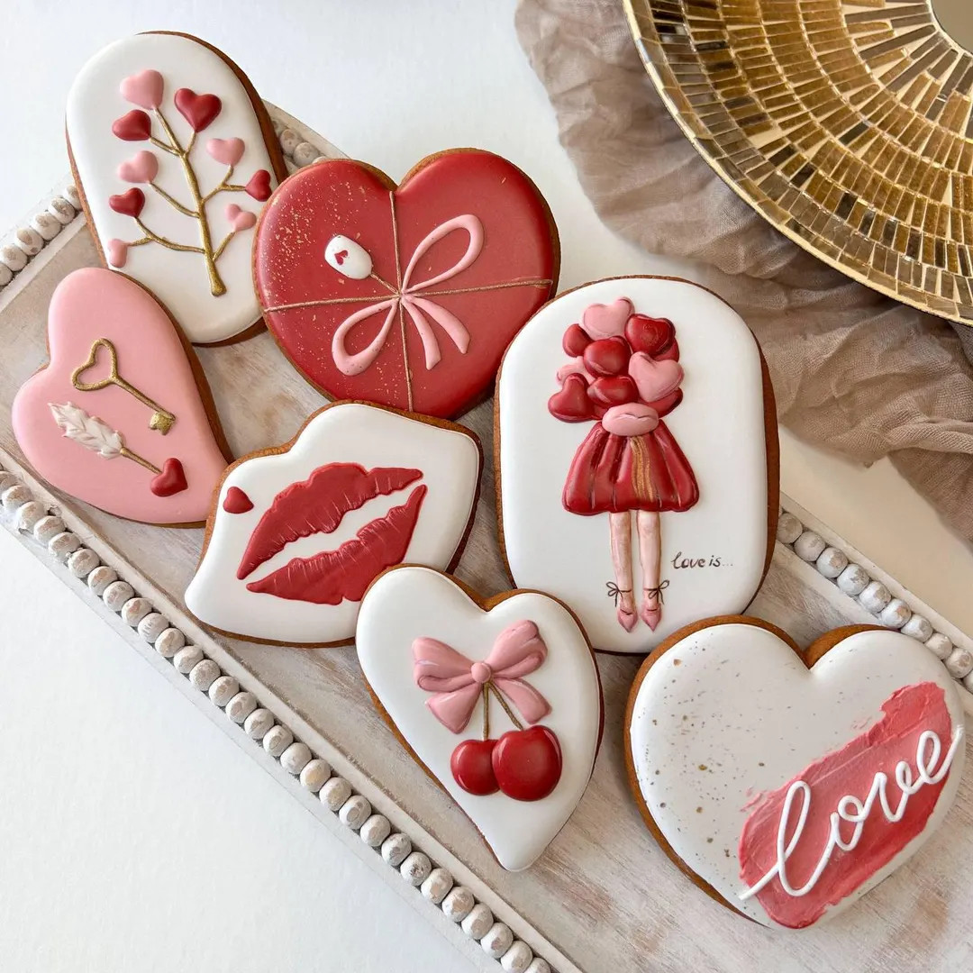 Valentine Gift, Valentine's Day Cookies, Cookies - Etsy | Etsy (US)