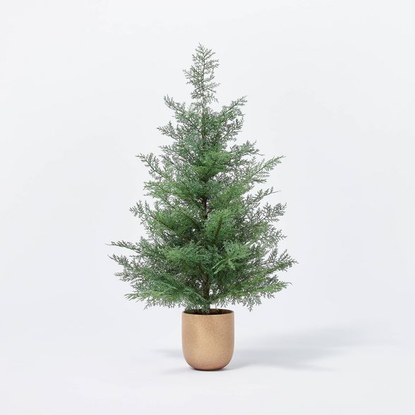 Medium Pine Tree in Ceramic Pot - Threshold&#8482; designed with Studio McGee | Target