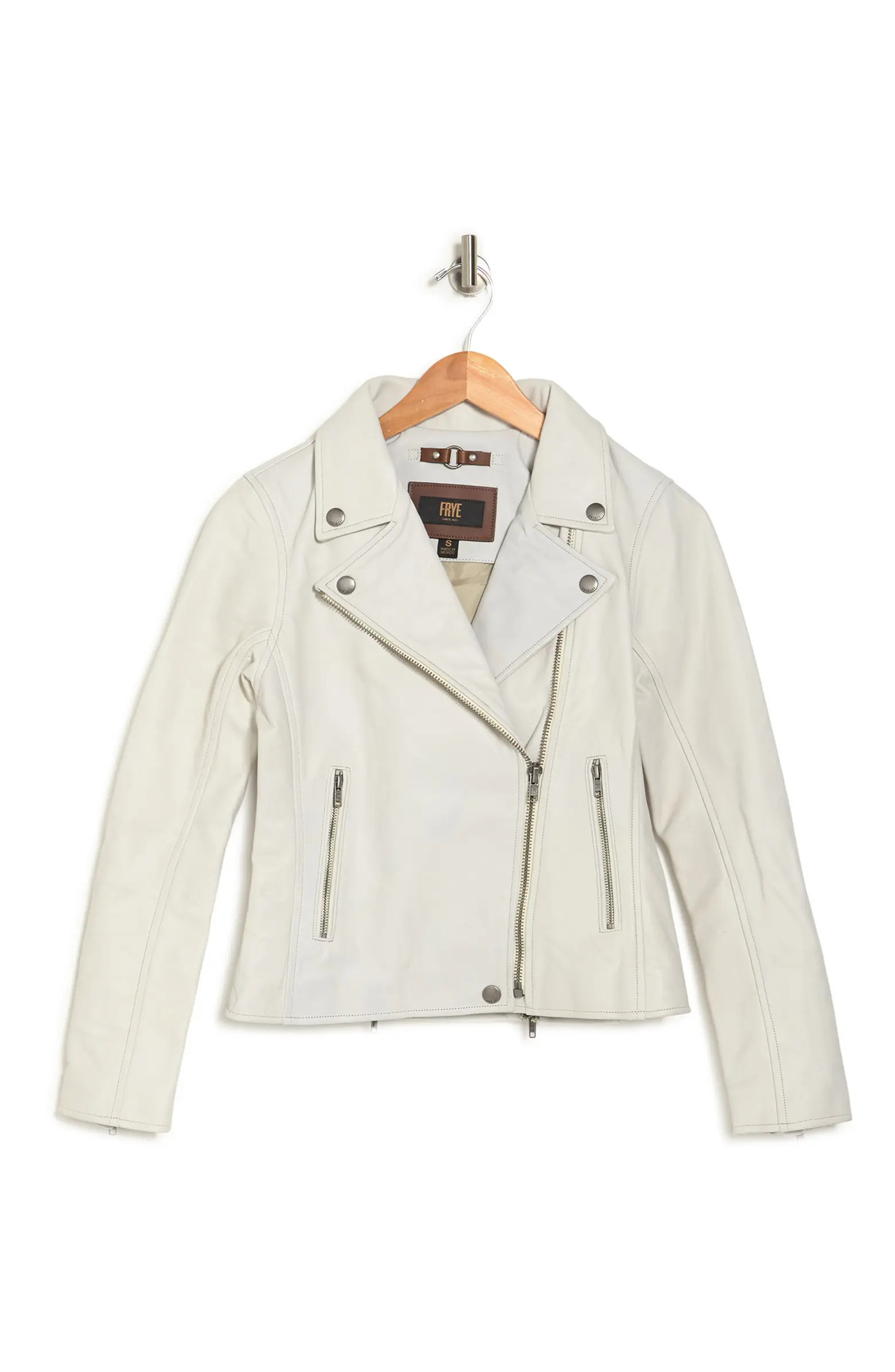 Split Biker Leather Jacket | Nordstrom Rack