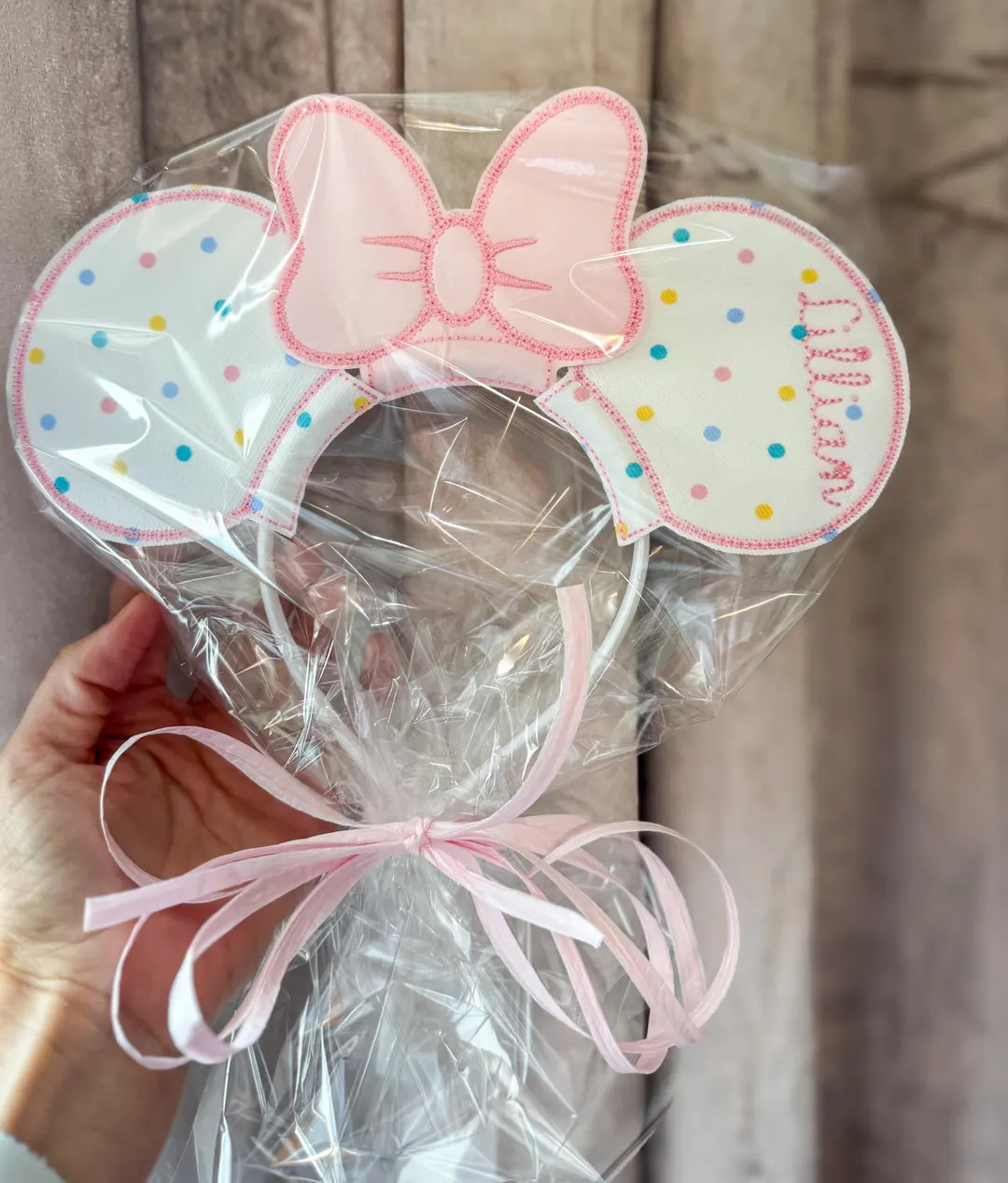 Personalized Mickey Ears, Monogram Disney Keepsake - Etsy | Etsy (US)