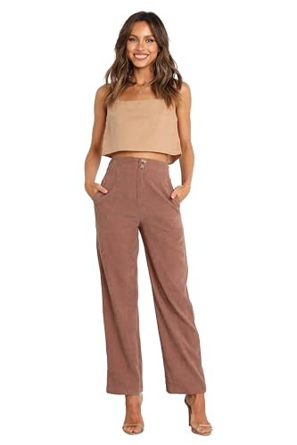 Petal & Pup Springfield Pants - Brown 6 | Amazon (US)