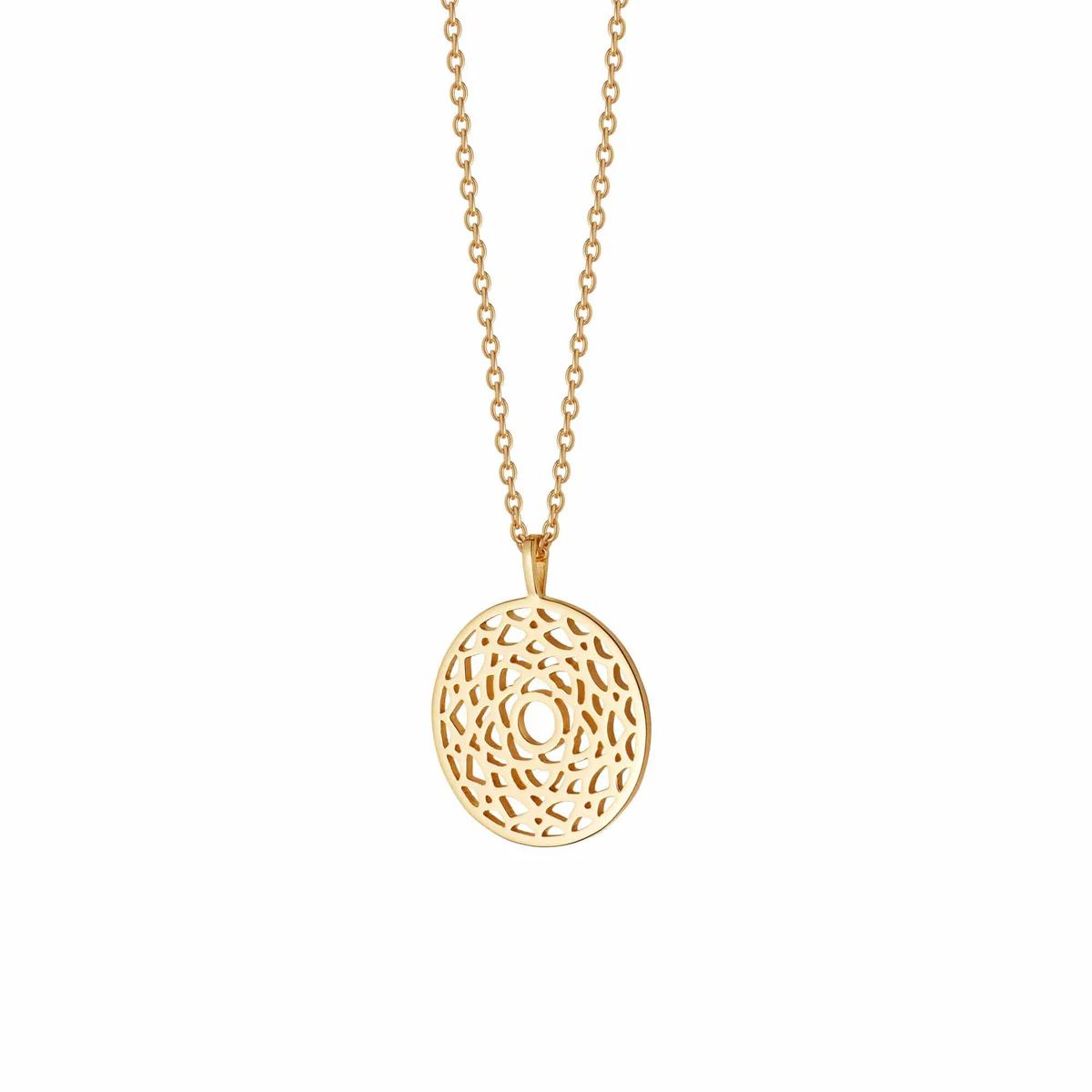 Crown Chakra Necklace 18ct Gold Plate | Daisy London Jewellery