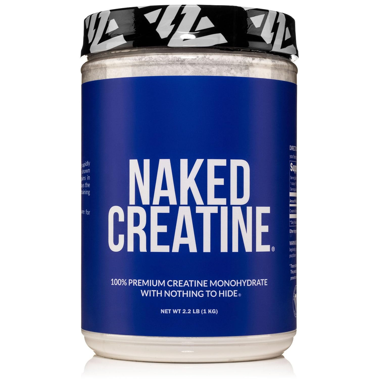 NAKED Pure Micronized Creatine Monohydrate – 200 Servings, 1,000g Bulk – Vegan, Non-GMO, Glut... | Amazon (US)